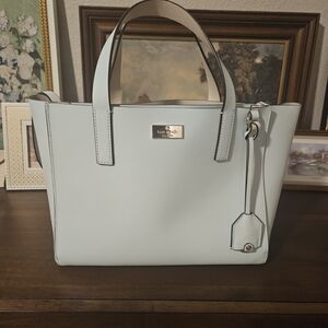 Kate Spade Soft Blue Tote Bag